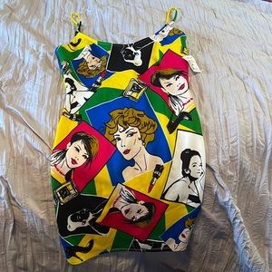 Colorful cartoon dress